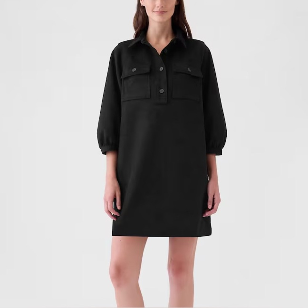 GAP Vegan Suede Shift Mini Dress BNWT